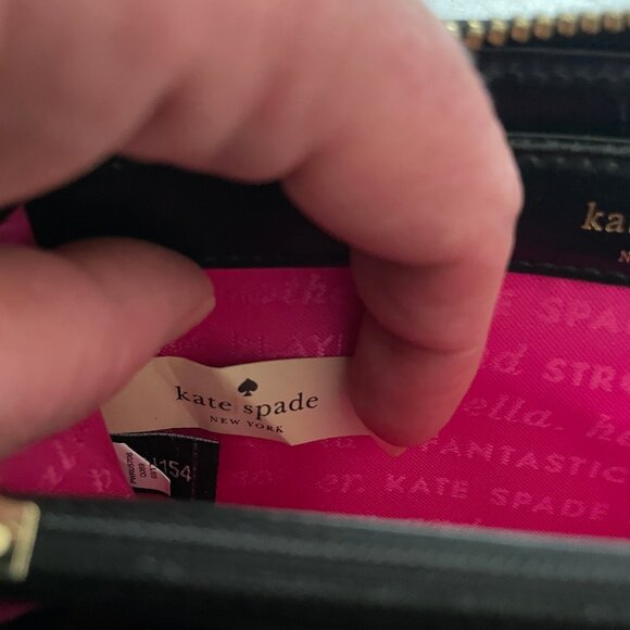 KATE SPADE Haute Stuff Piñata Llama Lacey Zip Around Leather Clutch Wallet READ - Picture 14 of 16